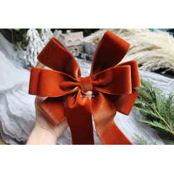 9" Velvet Bow Ties