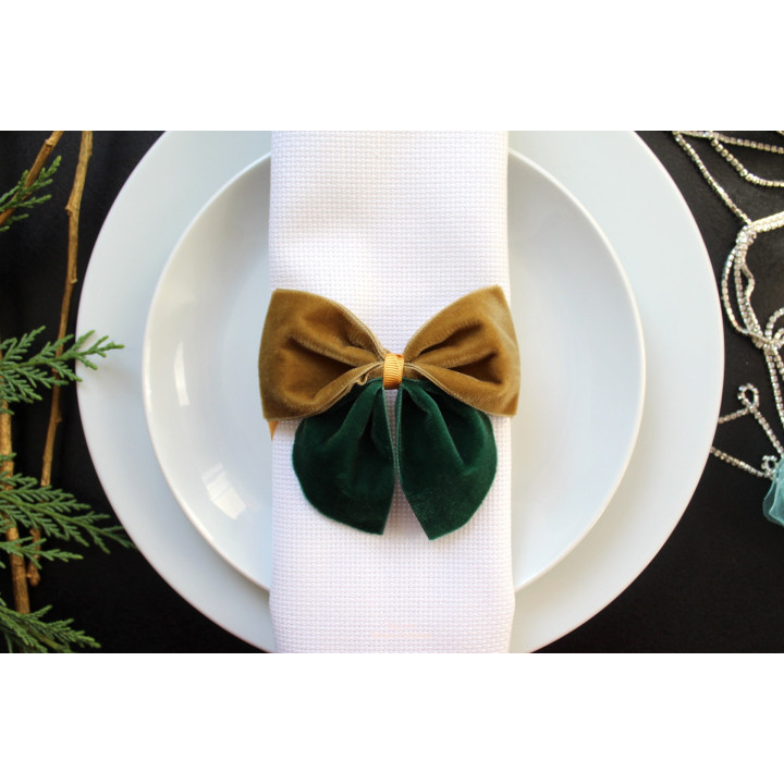 Velvet bow