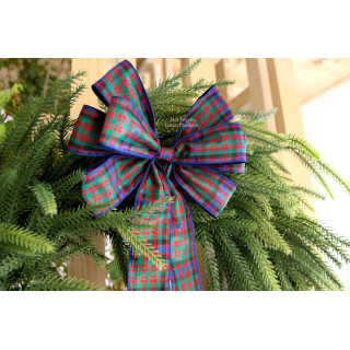 Christmas tree velvet bow