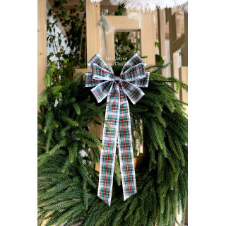 Christmas tree velvet bow