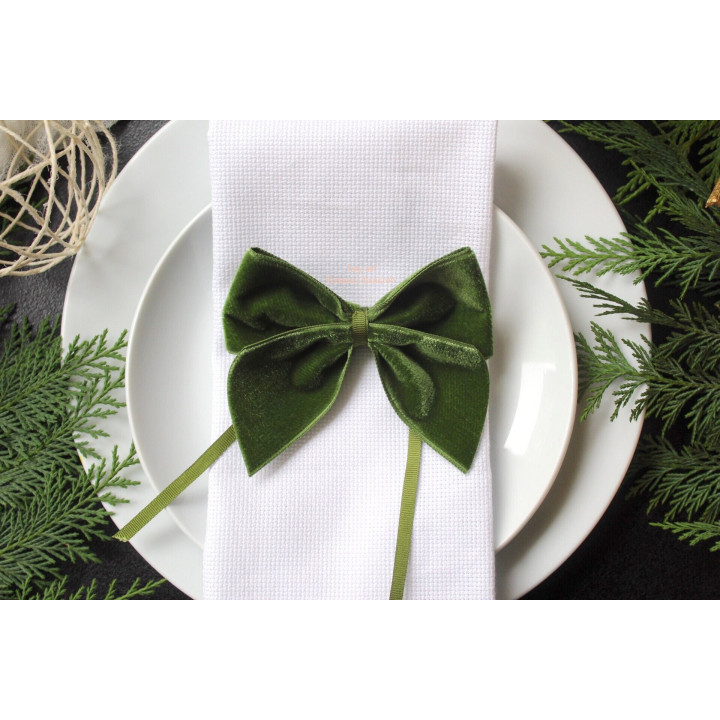 French velvet bow