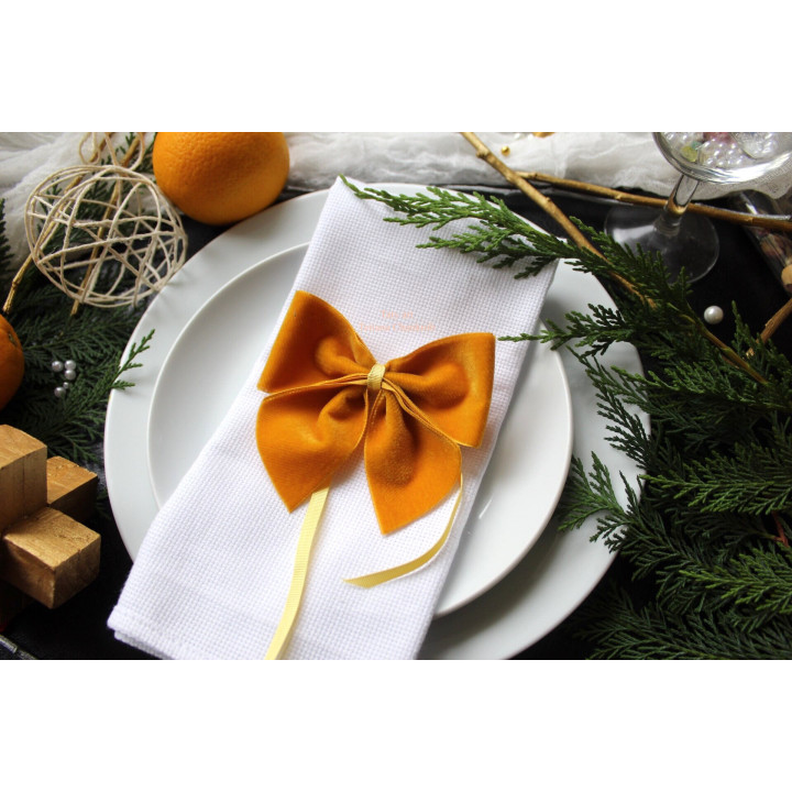 French velvet bow